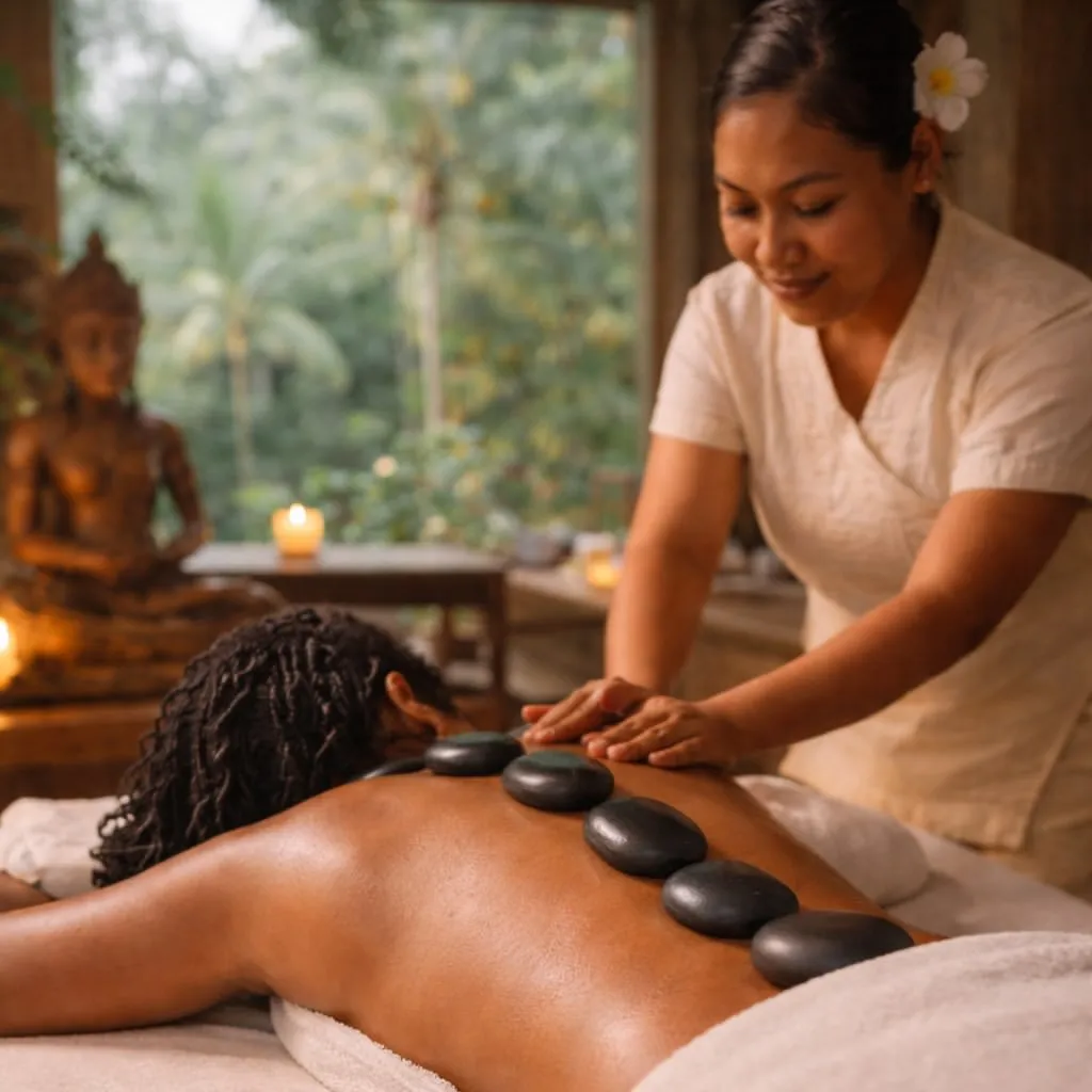 Happy Galentine’s Day from Bali 🌴 Yoga this morning. Massage this afternoon....